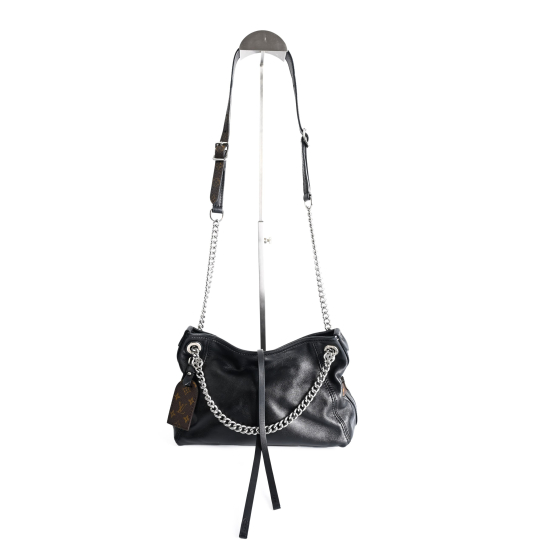 Louis Vuitton Soft Chain Hobo Black Calfskin