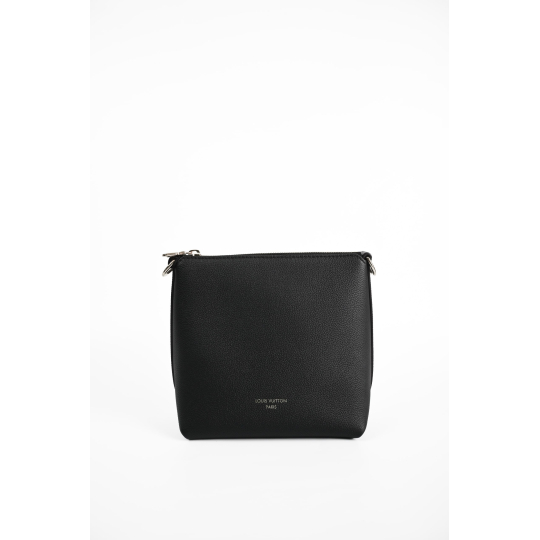 Louis Vuitton Soft Leather Bucket Bag Black