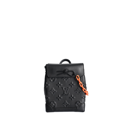 Louis Vuitton Mini Soft Trunk Monogram Shadow Black
