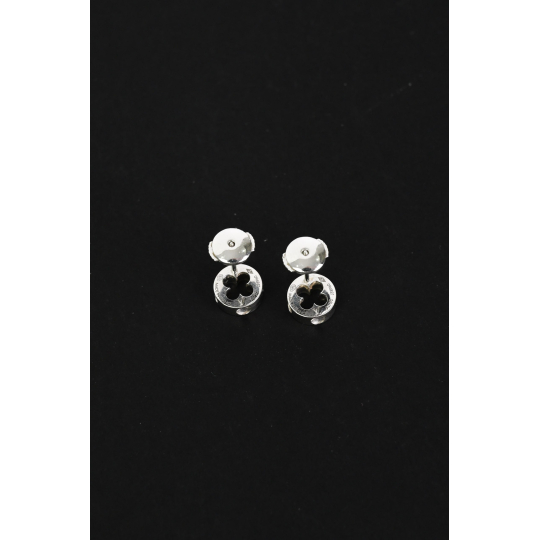 Louis Vuitton Blossom Earrings White Gold