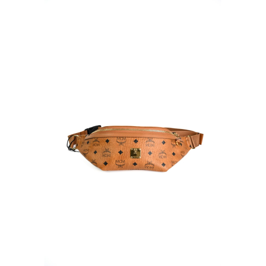 Túi Bao Tử MCM Visetos Nâu Cognac