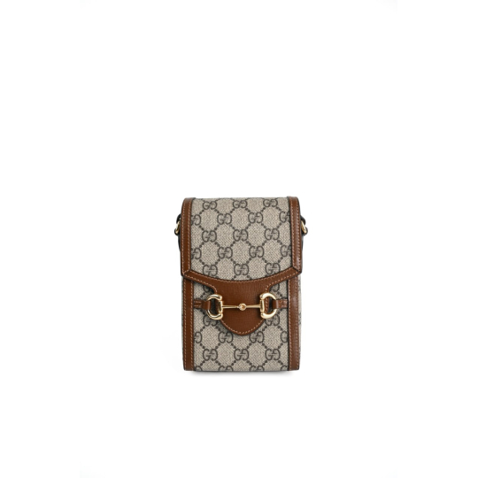 Túi Đeo Chéo Mini Gucci Horsebit 1955 GG Supreme