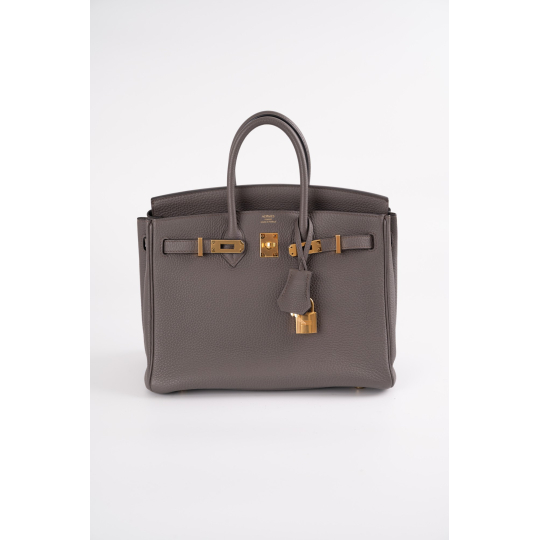 Túi Hermès Birkin Togo Étain GHW