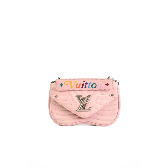 Túi Louis Vuitton New Wave Chain Bag Da Bê Hồng